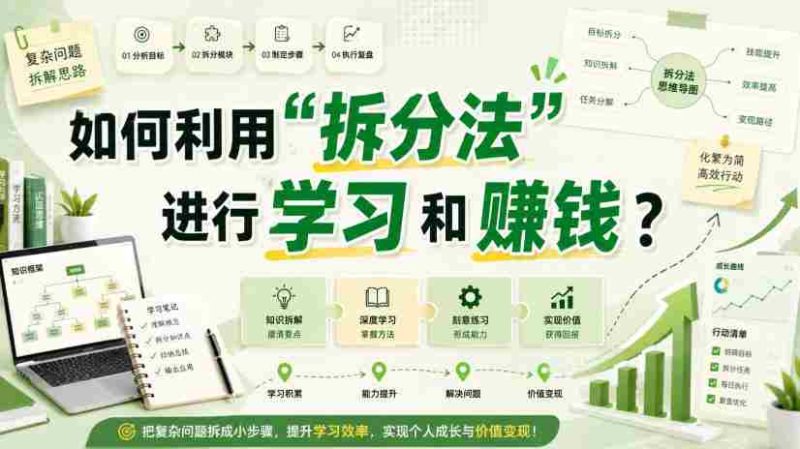 付费文章:如何利用“拆分法”进行学习和賺钱?-OG资源站