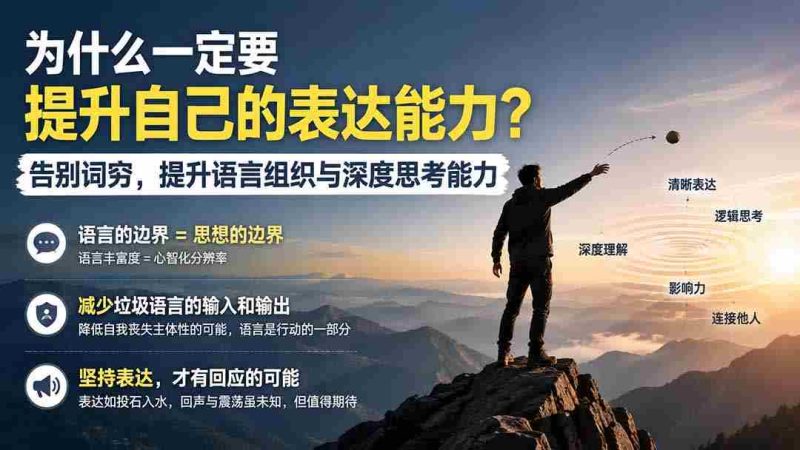 (20070期)付费文章:为什么一定要提升自己的表达能力?告别词穷,提升语言组织与深度思考能力-OG资源站