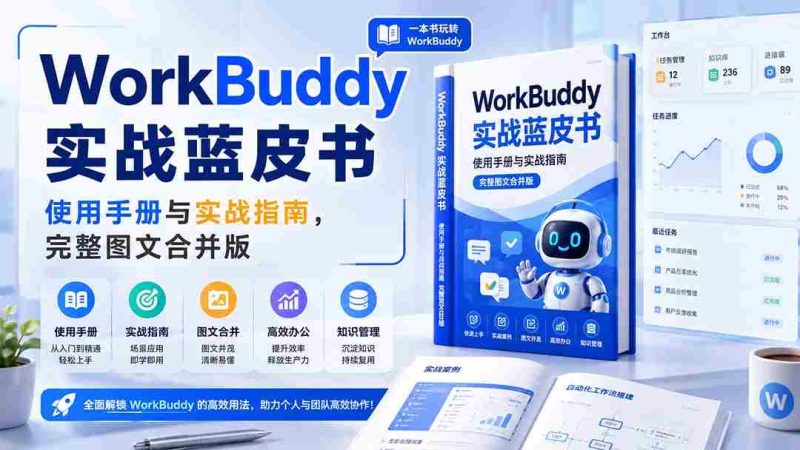 （20106期）WorkBuddy实战蓝皮书，使用手册与实战指南，完整图文合并版-OG资源站
