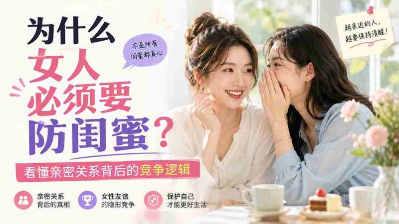 （20114期）付费文章：为什么女人必须要防闺蜜？看懂亲密关系背后的竞争逻辑-OG资源站