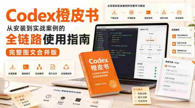Codex橙皮书，从安装到实战案例的全链路使用指南，完整图文合并版-OG资源站