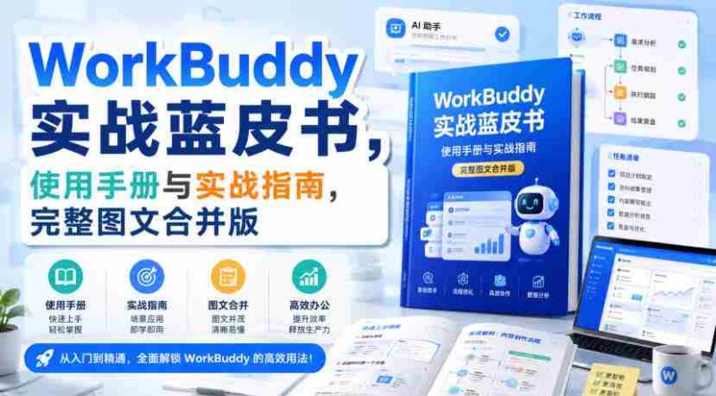 WorkBuddy实战蓝皮书,使用手册与实战指南,完整图文合并版-OG资源站