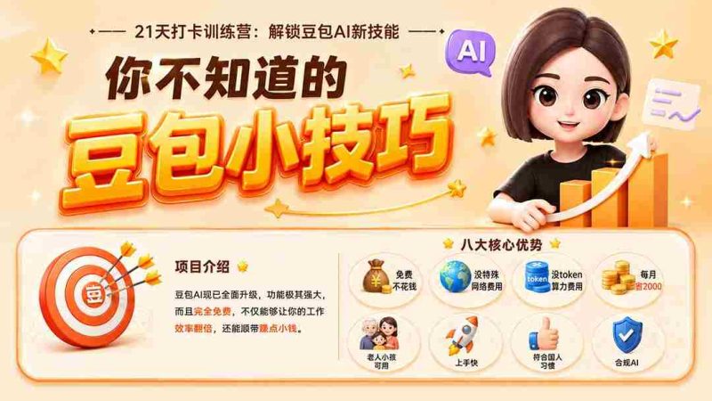 （20122期）你不知道的豆包技巧：豆包AI办公、内容创作、视频生成、零代码智能体与商业应用，全场景实战课程-OG资源站