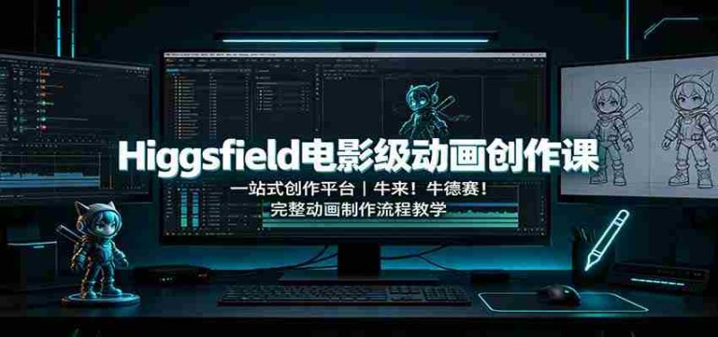 Higgsfield电影级动画创作课:一站式创作平台,牛来!牛德赛!完整动画制作流程教学-OG资源站