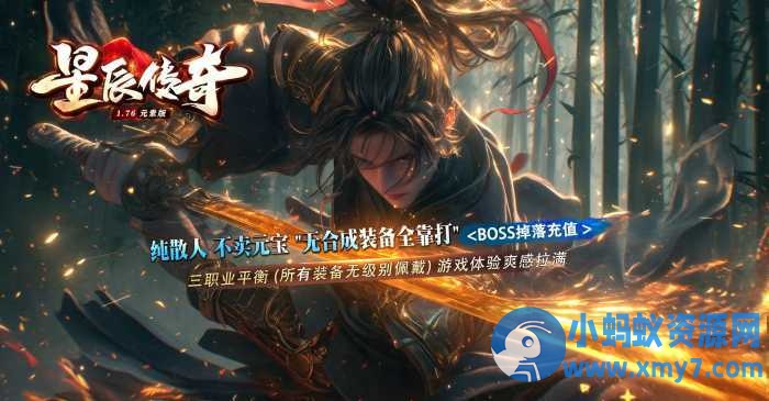 【1.76星辰传奇】元素小极品复古三职业端-智能假人-SD插件-自动回收-三大陆-GOM引擎-OG资源站