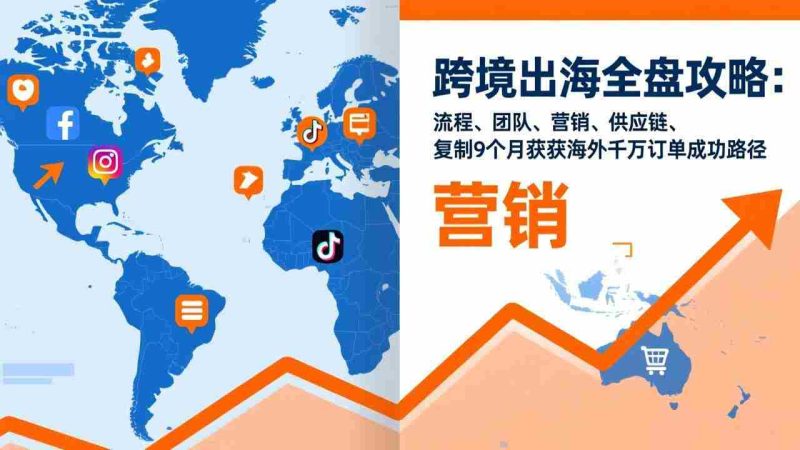 (17099期)跨境出海全盘攻略:流程,团队,营销,供应链,复制9个月斩获海外千万订单成功路径-OG资源站