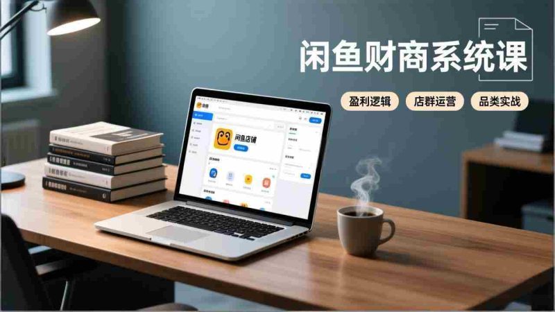 （17193期）闲鱼财商系统课：从盈利逻辑、店群运营到品类实战，实现稳定月入过万-OG资源站