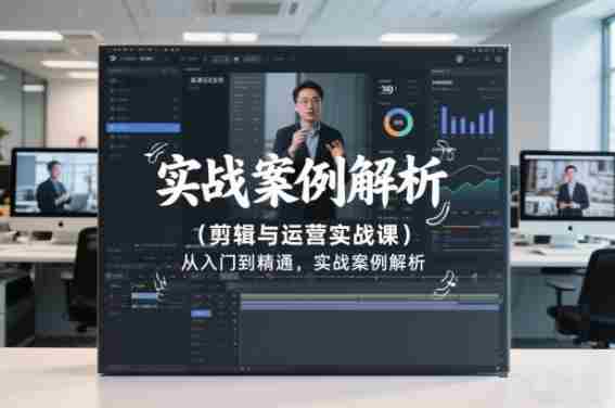 剪辑与运营实战课,从入门到精通,实战案例解析(更新2026)-OG资源站