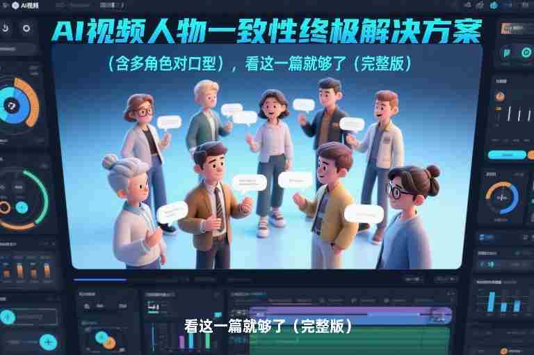AI视频人物一致性终极解决方案(含多角色对口型),看这一篇就够了(完整版)-OG资源站