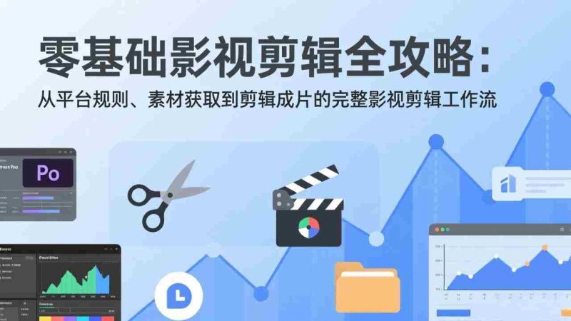 （17336期）零基础影视剪辑全攻略：从平台规则、素材获取到剪辑成片的完整影视剪辑工作流-OG资源站