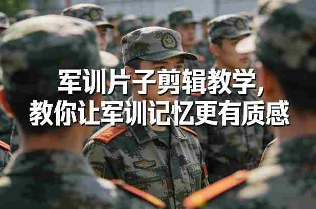 军训片子剪辑教学，教你让军训记忆更有质感-OG资源站