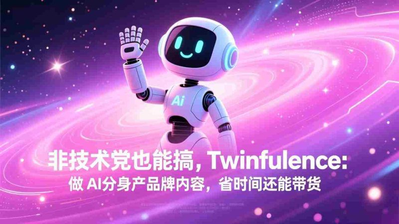 (17381期)非技术党也能搞!Twinfluence:做 AI 分身产品牌内容,省时间还能带货-OG资源站