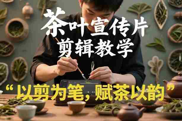 茶叶宣传片剪辑教学，以剪为笔，赋茶以韵，新手也能拍出高级感-OG资源站