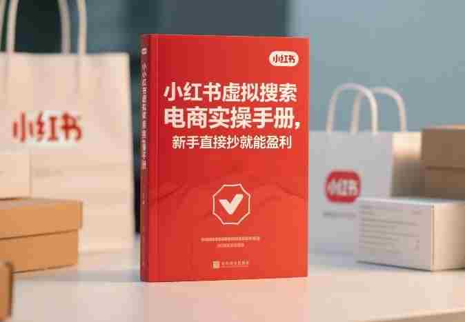 小红书虚拟搜索电商实操手册,新手直接抄就能盈利-OG资源站