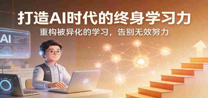 打造AI时代的终身学习力：重构被异化的学习，告别无效努力-OG资源站