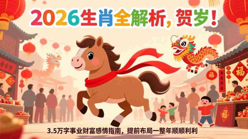 （17428期）付费文章：贺岁！2026生肖全解析，3.5万字事业财富感情指南，提前布局一整年顺顺利利-OG资源站