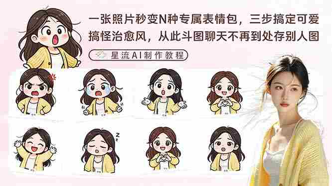 (17482期)一张照片秒变N种专属表情包,三步搞定可爱搞怪治愈风,从此斗图聊天不再到处存别人图-OG资源站