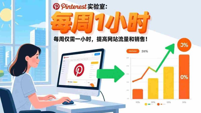 （17505期）Pinterest实验室：每周仅需一小时，提高网站流量和销售！-OG资源站