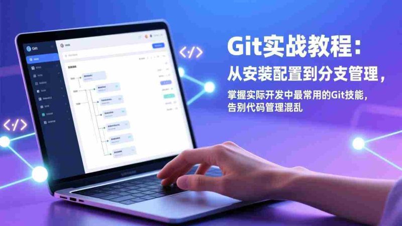 (17513期)Git实战教程:从安装配置到分支管理,掌握实际开发中最常用的Git技能,告别代码管理混乱-OG资源站
