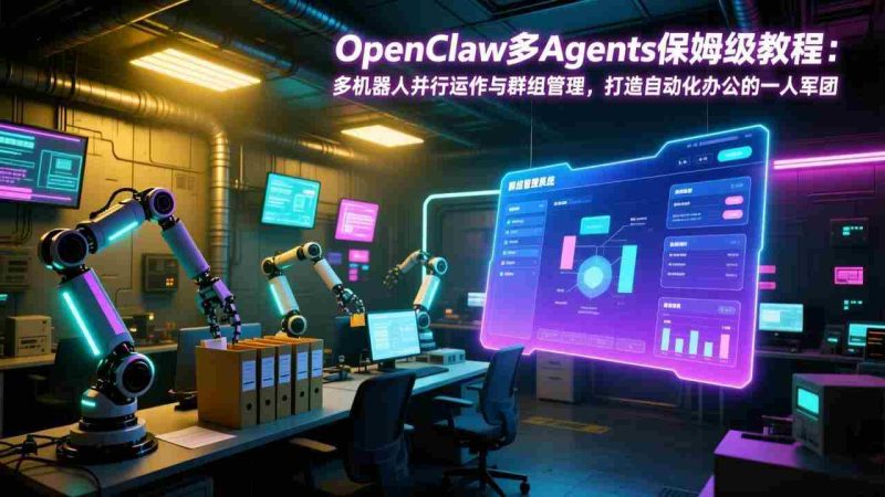 （17563期）OpenClaw多Agents保姆级教程：多机器人并行运作与群组管理，打造自动化办公的一人军团-OG资源站
