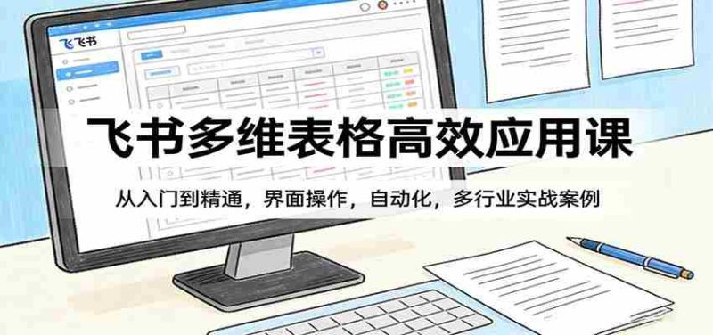 飞书多维表格高效应用课：从入门到精通，界面操作，自动化，多行业实战案例-OG资源站