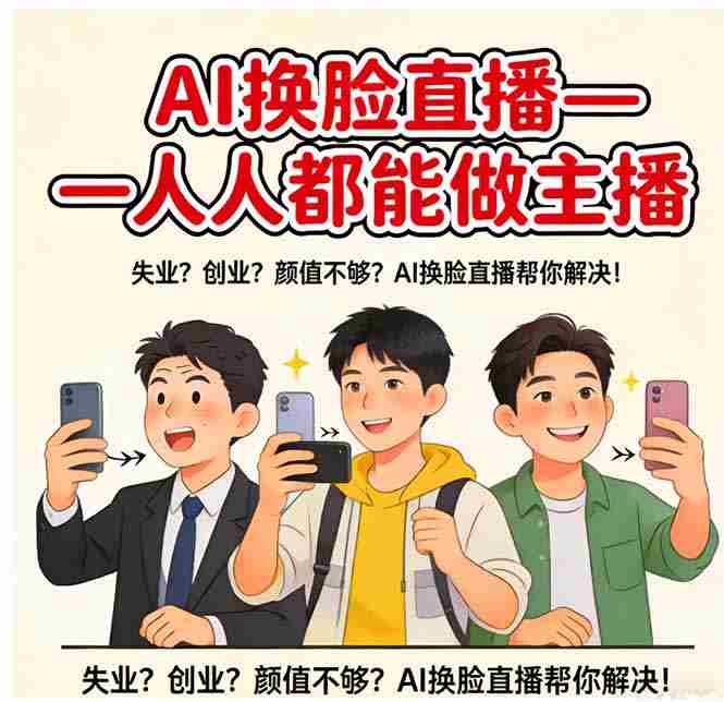 （17719期）AI换脸直播，人人都能做主播-OG资源站