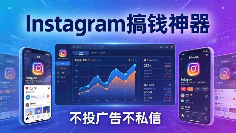 （17731期）Instagram搞钱神器：月涨6万粉+月入5万刀，不投广告不私信，靠算法+低价产品-OG资源站