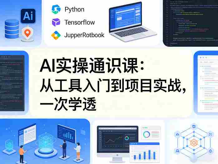 AI实操通识课,从工具入门到项目实战,一次学透-OG资源站