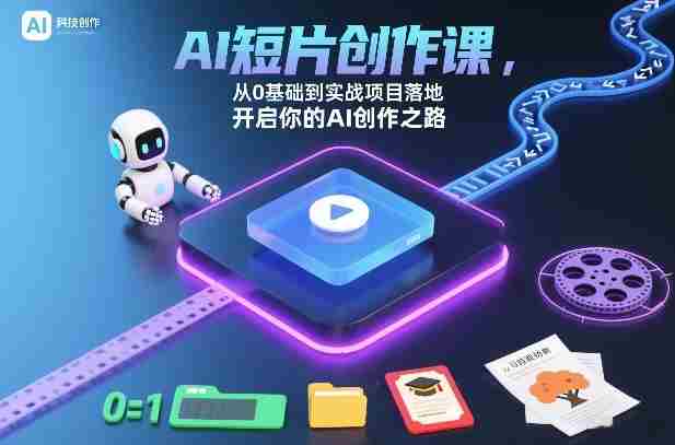 AI短片创作课,从0基础到实战项目落地,开启你的AI创作之路(更新0411)-OG资源站