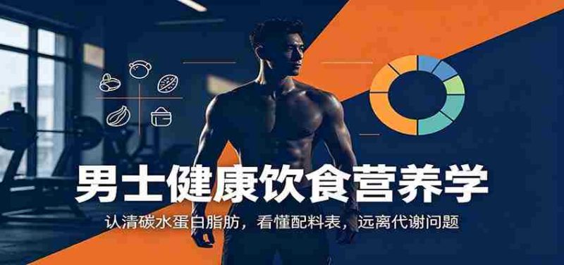 男士健康饮食营养学:认清碳水蛋白脂肪,看懂配料表,远离代谢问题-OG资源站