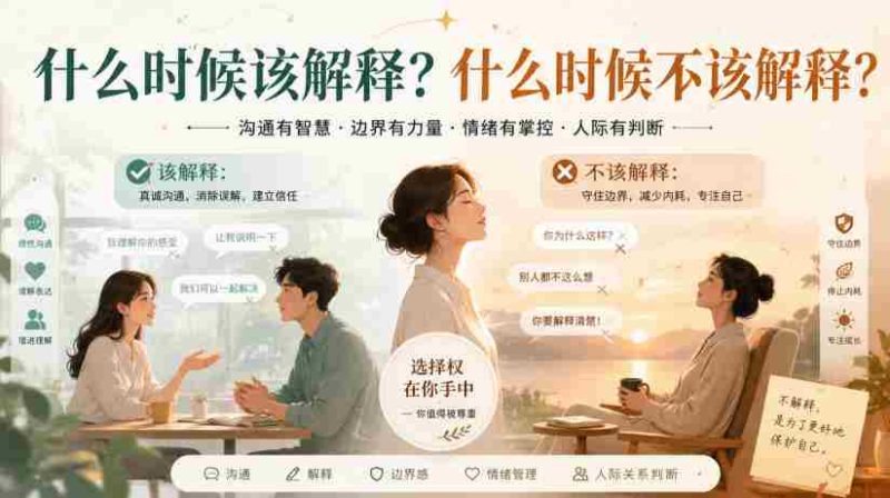 付费文章：什么时候该解释？什么时候不该解释？-OG资源站