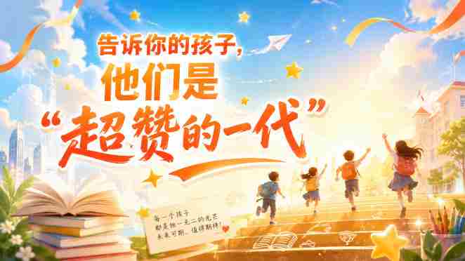 某付费社群专属文章：告诉你的孩子，他们是“超赞的一代”。-OG资源站