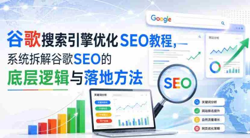小白新君SEO·谷歌搜索引擎优化SEO教程，系统拆解谷歌SEO的底层逻辑与落地方法（部分更新2026）-OG资源站