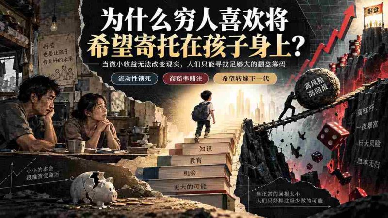 (20318期)社群精品文章:为什么穷人喜欢将希望寄托在孩子身上?-OG资源站