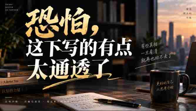 灏泽叔最新付费文章：恐怕，这下写的有点太通透了-OG资源站