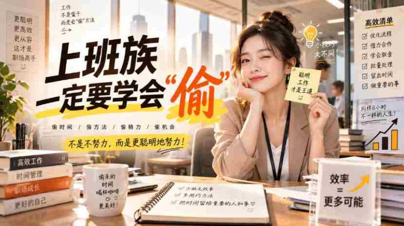 某社群精选付费文：上班族一定要学会“偷“-OG资源站
