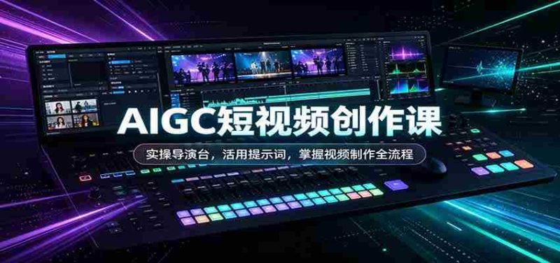 短视频制作秘籍：导演实操课堂，巧妙运用关键词，解锁视频制作全链条-OG资源站