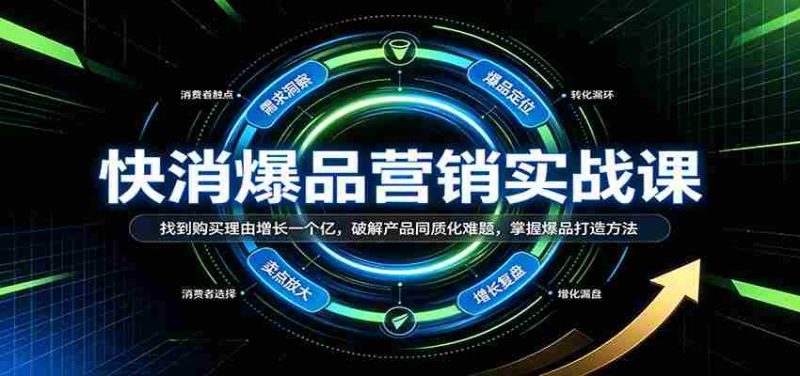 揭秘快消爆款营销秘籍：解锁购买动机，助力销量翻番，破解同质化困境，掌握爆款制造诀窍-OG资源站