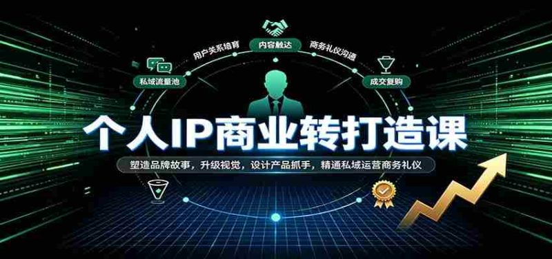 打造个人品牌，升级商业视觉：深度解析品牌故事讲述、产品创新及私域运营技巧-OG资源站
