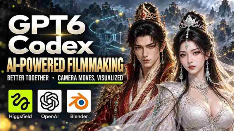 Astra×Codex携手GPT-6，打造智能化视频盛宴！与Higgsfield共铸运镜艺术新篇章-OG资源站