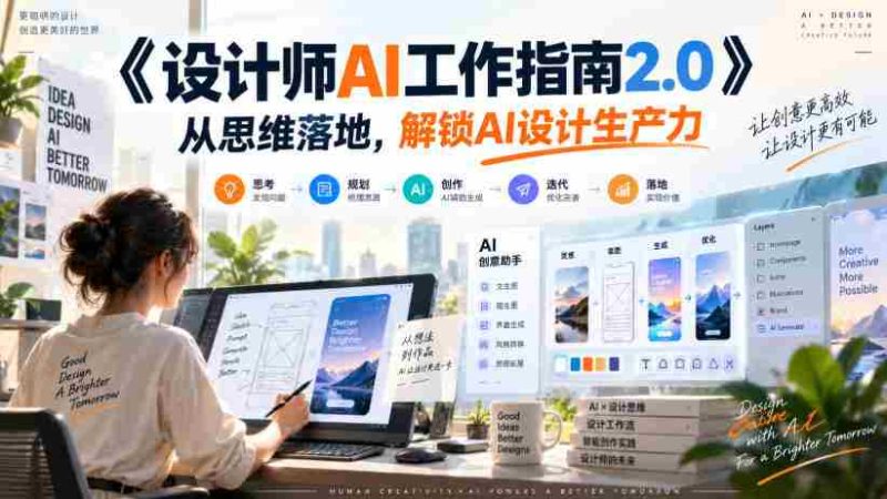 AI设计新篇章:设计师进阶宝典2.0,解锁高效创作秘籍-OG资源站