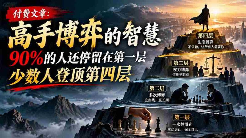 解锁深度思维：绝大多数人止步第一阶，唯有少数达人攀至巅峰第四层-OG资源站