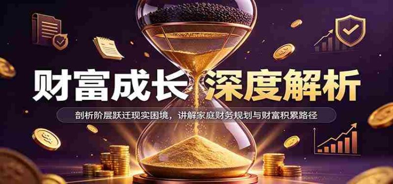 揭秘财富增长奥秘:揭示社会阶层跨越难题,传授家庭财务策略与财富增值之道-OG资源站