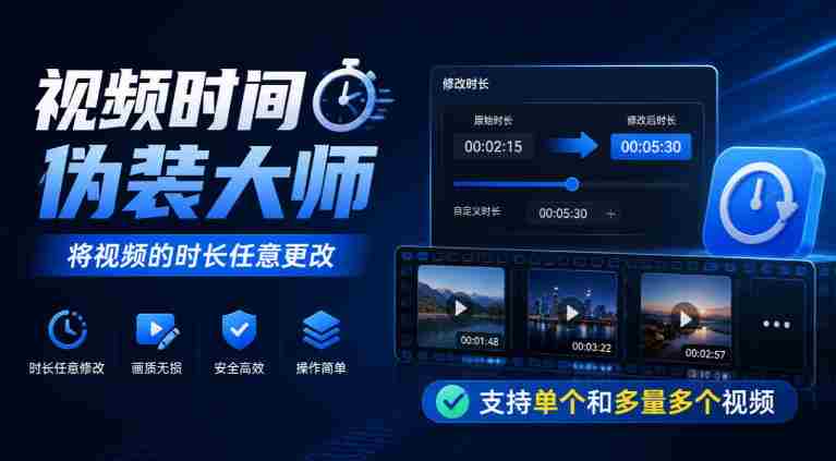 揭秘视频时长操控达人：轻松调整单个及大批视频时长-OG资源站