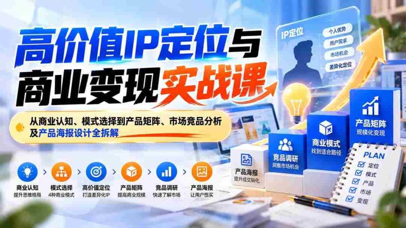 解码高价值IP商业化之路:全面解析商业视角、模式抉择、产品布局、市场竞争及海报设计的实战策略-OG资源站