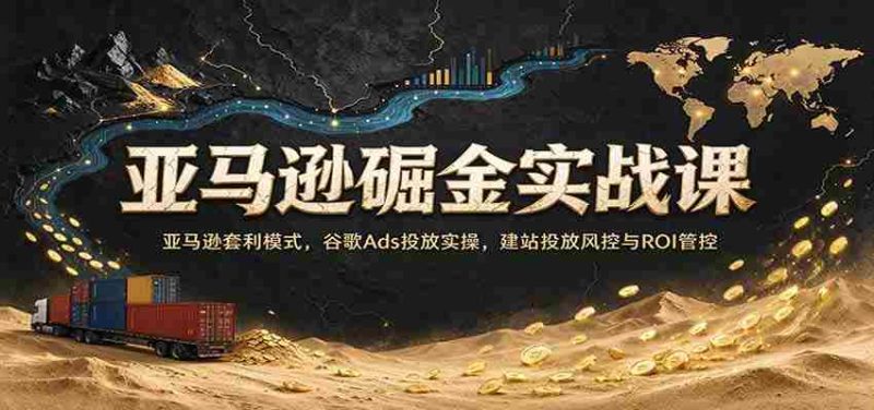 探索亚马逊商机秘籍:深入套利策略,实操谷歌广告投放,网站营销风险控制与收益最大化指南-OG资源站