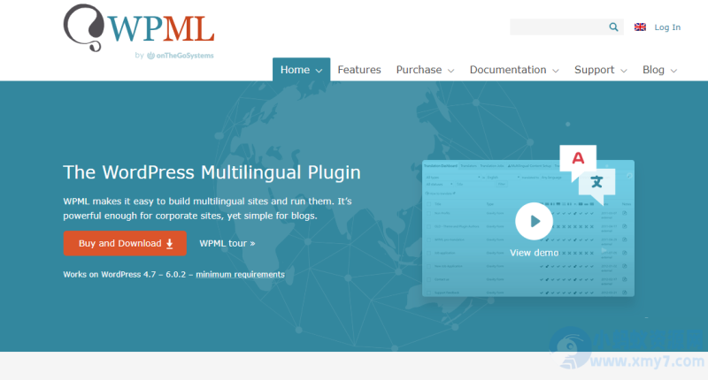 WordPress多语言插件 WPML Multilingual CMS v4.9.7 破解版-OG资源站