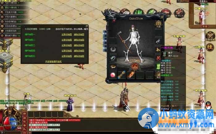 【传奇世界】昆仑骷髅专属剧情无限刀PC端一键剧情挂机魂环-OG资源站