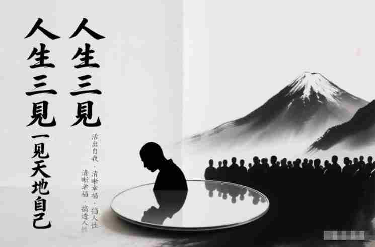 人生三见一见天地见众生见自己，活出自我拥有清晰幸福人生，搞透人性-OG资源站