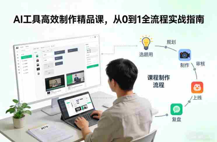 AI工具高效制作精品课，从0到1全流程实战指南-OG资源站